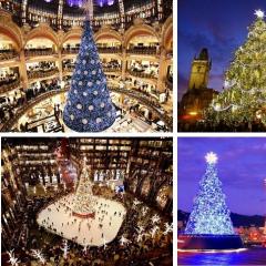 Самые красивые новогодние елки Самая лучшая елка в мире